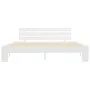 Solid white pine wood bed frame 180x200 cm by vidaXL, Beds and slatted bases - Ref: Foro24-283159, Price: 122,91 €, Discount: %