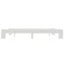 Estructura de cama de madera maciza de pino blanco 160x200 cm de vidaXL, Camas y somieres - Ref: Foro24-283296, Precio: 171,5...
