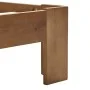 Estructura de cama madera maciza pino marrón miel 140x200 cm de vidaXL, Camas y somieres - Ref: Foro24-283181, Precio: 115,39...