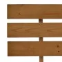 Estructura de cama madera maciza pino marrón miel 140x200 cm de vidaXL, Camas y somieres - Ref: Foro24-283181, Precio: 115,39...