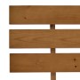 Estructura de cama madera maciza pino marrón miel 140x200 cm de vidaXL, Camas y somieres - Ref: Foro24-283181, Precio: 116,66...