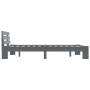 Estructura de cama de madera maciza de pino gris 140x200 cm de vidaXL, Camas y somieres - Ref: Foro24-283169, Precio: 110,94 ...