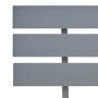 Solid gray pine wood bed frame 140x200 cm by vidaXL, Beds and slatted bases - Ref: Foro24-283169, Price: 110,99 €, Discount: %