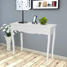 Weißer Vanity-Konsolentisch von vidaXL, Seitentische - Ref: Foro24-241144, Preis: 139,78 €, Rabatt: %