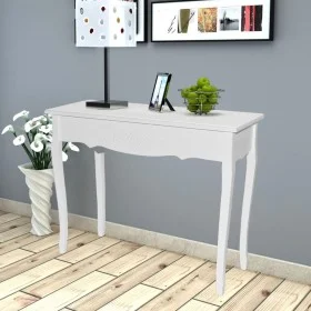 White Vanity Console Table by vidaXL, Side tables - Ref: Foro24-241144, Price: 137,87 €, Discount: %