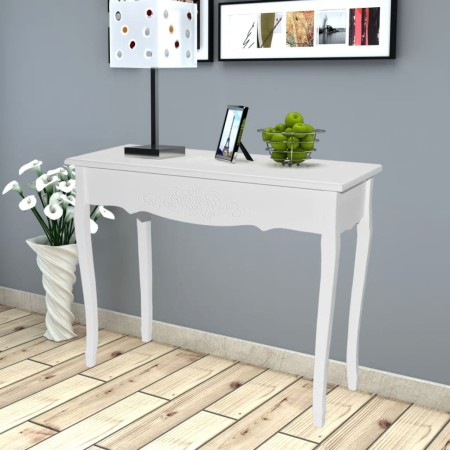 White Vanity Console Table by vidaXL, Side tables - Ref: Foro24-241144, Price: 139,78 €, Discount: %
