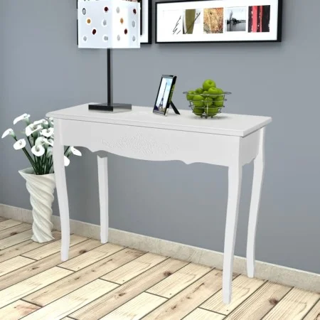 White Vanity Console Table by vidaXL, Side tables - Ref: Foro24-241144, Price: 137,87 €, Discount: %