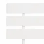 Solid white pine wood bed frame 140x200 cm by vidaXL, Beds and slatted bases - Ref: Foro24-283157, Price: 115,63 €, Discount: %