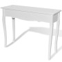 White Vanity Console Table by vidaXL, Side tables - Ref: Foro24-241144, Price: 139,78 €, Discount: %
