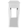 White Vanity Console Table by vidaXL, Side tables - Ref: Foro24-241144, Price: 137,87 €, Discount: %