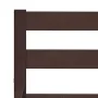 Dark brown solid pine wood bed frame 160x200 cm by vidaXL, Beds and slatted bases - Ref: Foro24-283206, Price: 99,63 €, Disco...