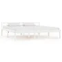 Estructura de cama de madera maciza de pino blanco 160x200 cm de vidaXL, Camas y somieres - Ref: Foro24-283188, Precio: 100,0...