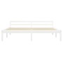 Solid white pine wood bed frame 160x200 cm by vidaXL, Beds and slatted bases - Ref: Foro24-283188, Price: 100,87 €, Discount: %
