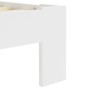 Solid white pine wood bed frame 120x200 cm by vidaXL, Beds and slatted bases - Ref: Foro24-283156, Price: 122,51 €, Discount: %