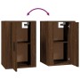 Wand-TV-Schrank aus braunem Eichenholz, 40 x 34,5 x 60 cm von vidaXL, TV-Möbel - Ref: Foro24-816670, Preis: 39,00 €, Rabatt: %