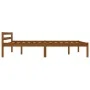 Estructura de cama madera maciza pino marrón miel 120x200 cm de vidaXL, Camas y somieres - Ref: Foro24-283210, Precio: 110,01...