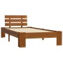 Estructura de cama madera maciza pino marrón miel 90x200 cm de vidaXL, Camas y somieres - Ref: Foro24-283178, Precio: 105,28 ...