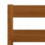 Solid pine wood bed frame honey brown 100x200 cm by vidaXL, Beds and slatted bases - Ref: Foro24-283209, Price: 77,56 €, Disc...