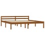 Estructura de cama madera maciza pino marrón miel 180x200 cm de vidaXL, Camas y somieres - Ref: Foro24-283213, Precio: 166,75...