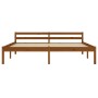 Estructura de cama madera maciza pino marrón miel 180x200 cm de vidaXL, Camas y somieres - Ref: Foro24-283213, Precio: 166,75...