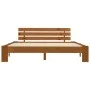 Estructura de cama madera maciza pino marrón miel 180x200 cm de vidaXL, Camas y somieres - Ref: Foro24-283183, Precio: 180,81...