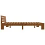 Estructura de cama madera maciza pino marrón miel 180x200 cm de vidaXL, Camas y somieres - Ref: Foro24-283183, Precio: 180,81...