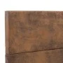 Brown artificial suede leather bed frame 120x200 cm by vidaXL, Beds and slatted bases - Ref: Foro24-284782, Price: 139,65 €, ...