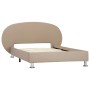 Bettgestell aus Cappuccino-Kunstleder, 100 x 200 cm von vidaXL, Betten und Lattenroste - Ref: Foro24-285421, Preis: 143,76 €,...