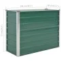 Galvanized green steel garden bed 100x40x77 cm by vidaXL, Pots and planters - Ref: Foro24-44853, Price: 41,13 €, Discount: %