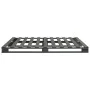 Pallet bed frame solid gray pine wood 120x200 cm by vidaXL, Beds and slatted bases - Ref: Foro24-285250, Price: 142,22 €, Dis...
