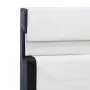 Bed frame with LED white synthetic leather 140x200 cm by vidaXL, Beds and slatted bases - Ref: Foro24-280299, Price: 160,59 €...