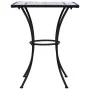 Blue and white ceramic mosaic table for café, 60 cm. by vidaXL, Garden tables - Ref: Foro24-46706, Price: 112,92 €, Discount: %