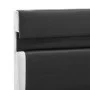 Bed frame with LED in gray synthetic leather 140x200 cm by vidaXL, Beds and slatted bases - Ref: Foro24-280309, Price: 209,05...