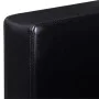 Black artificial leather 3-seater modular sofa by vidaXL, Sofas - Ref: Foro24-241979, Price: 457,08 €, Discount: %