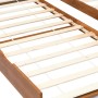 Honey brown pine wood sofa bed structure 90x200 cm by vidaXL, Beds and slatted bases - Ref: Foro24-283153, Price: 232,62 €, D...