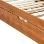 Honey brown pine wood sofa bed structure 90x200 cm by vidaXL, Beds and slatted bases - Ref: Foro24-283153, Price: 232,62 €, D...