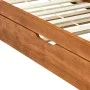 Schlafsofa aus honigbraunem Kiefernholz, Struktur 90 x 200 cm von vidaXL, Betten und Lattenroste - Ref: Foro24-283153, Preis:...
