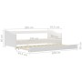 White pine wood sofa bed structure 90x200 cm by vidaXL, Beds and slatted bases - Ref: Foro24-283149, Price: 217,46 €, Discoun...