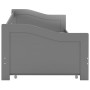 Gray pine wood sofa bed structure 90x200 cm by vidaXL, Beds and slatted bases - Ref: Foro24-283151, Price: 207,65 €, Discount: %