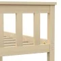 Solid light pine wood bed frame 160x200 cm by vidaXL, Beds and slatted bases - Ref: Foro24-283224, Price: 143,14 €, Discount: %