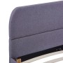 Light gray fabric bed frame 140x200 cm by vidaXL, Beds and slatted bases - Ref: Foro24-280873, Price: 147,29 €, Discount: %