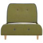 Estructura de cama de tela verde 90x200 cm de vidaXL, Camas y somieres - Ref: Foro24-280931, Precio: 126,08 €, Descuento: %