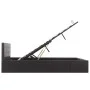 Cama canapé hidráulica de cuero sintético negro 160x200 cm de vidaXL, Camas y somieres - Ref: Foro24-285514, Precio: 362,56 €...