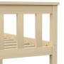 Solid light pine wood bed frame 100x200 cm by vidaXL, Beds and slatted bases - Ref: Foro24-283221, Price: 112,78 €, Discount: %