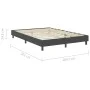 Box Spring bed frame gray fabric 160x200 cm by vidaXL, Beds and slatted bases - Ref: Foro24-287457, Price: 144,76 €, Discount: %