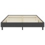 Estructura de cama Box Spring tela gris 180x200 cm