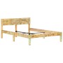 Estructura de cama de madera maciza reciclada 120x200 cm de vidaXL, Camas y somieres - Ref: Foro24-288435, Precio: 128,07 €, ...