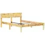 Recycled solid wood bed frame 120x200 cm by vidaXL, Beds and slatted bases - Ref: Foro24-288435, Price: 126,90 €, Discount: %