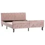 Bettgestell aus rosafarbenem Samt, 140 x 200 cm von vidaXL, Betten und Lattenroste - Ref: Foro24-288567, Preis: 386,92 €, Rab...