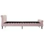Bettgestell aus rosafarbenem Samt, 140 x 200 cm von vidaXL, Betten und Lattenroste - Ref: Foro24-288567, Preis: 386,92 €, Rab...